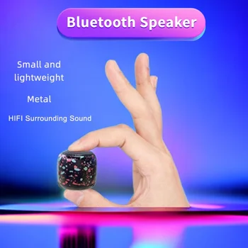 Маленький беспроводной Bluetooth-динамик, мини-сабвуфер для мобильного телефона, уличный портативный аудио-подарок, Bluetooth-динамик