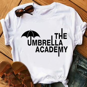 Футболка The Umbrella Academy, Женские Винтажные Футболки с графическим Рисунком, Летний Топ, Женская Забавная футболка Diego Cha-Cha 90s, Tumblr, Одежда Geek