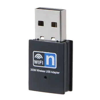 16FB 2,4 ГГц USB Wifi адаптер 300 Мбит/с USB2.0 карта беспроводной Wi-Fi приемник