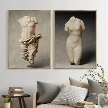 Афродита из греческой мифологии и римской скульптуры, Фотоискусство, плакаты на холсте и печатные картинки для домашнего декора гостиной