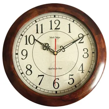 Настенные часы в японском стиле, винтажный деревянный часовой механизм, настенные часы для домашнего декора, спальня, тихая гостиная, подарок Duvar Saati FZ569