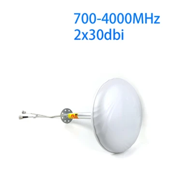 Питание антенны 5G Mimo 698-4000 МГц, Питание наружной антенны 2G 3G 4G 5G LTE, 2X30dbi, внешняя антенна, 2 X N Гнездовой разъем