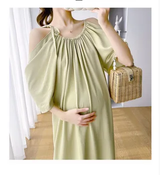 Новое Поступление 2023, Сексуальная юбка, хлопковая юбка-комбинация для беременных, летнее стрейчевое модное платье, большие размеры, подтяжки, юбка на подтяжках, одежда