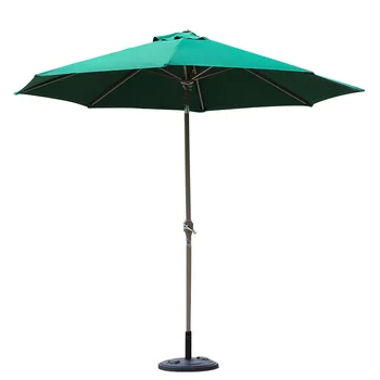 Открытый живописный пляжный досуг, креативная ручная рулевая колонка, зонт во дворах, покачал головой, рекламный зонт