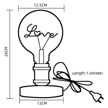 TIANFAN Индивидуальные Светодиодные Лампы Edison G125 4W Dimmable 110V 220V E27 Старинные Декоративные Лампочки