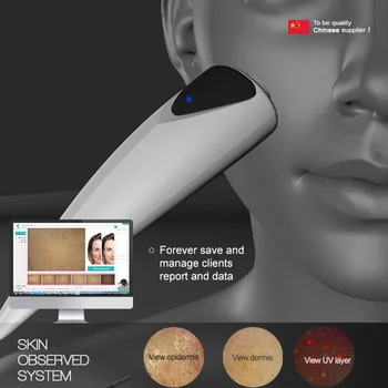 2023 новый высокопиксельный детектор кожи сканер кожи анализатор кожи лица