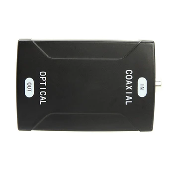 Высококачественный коаксиальный аудиосигнал с входного сигнала на волоконно-оптический выход DTS hifi fever digital audio converter