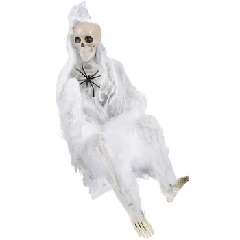 Реквизит для Хэллоуина, страшная модель, имитация декора в форме костей, Ремесла, Пластиковые имитированные подарки, Офис