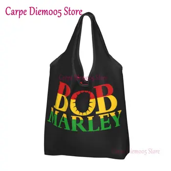 Ямайский певец Регги-Рок Боб Марли, Продуктовые сумки для покупок, Милые Сумки для покупок Через плечо, Портативная сумка Большой Емкости