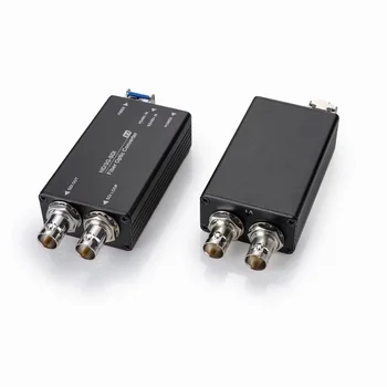 Передача 1-канального 3G-SDI видеосигнала на 20 км по оптическому SDI-волоконному преобразователю