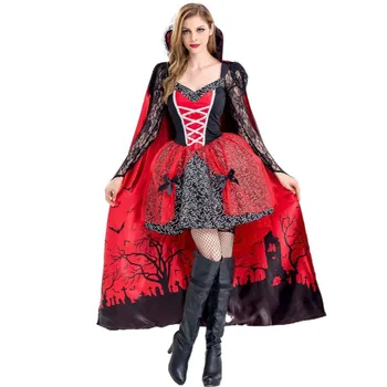 Сексуальный костюм Вампира для взрослых, платье Принцессы Тьмы, Призрак Невесты, Платье Ведьмы, Косплей для женщин, Маскарадное платье для вечеринки на Хэллоуин