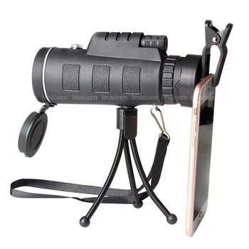Телескоп ночного видения, зум-объектив, Монокуляр, объектив камеры мобильного телефона, для смартфонов Iphone Samsung, для кемпинга, охоты, спорта