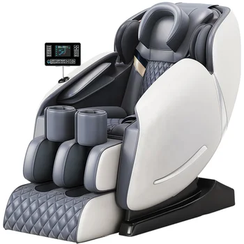 Роскошный полнотелый робот AI Smart 4D, массажное кресло шиацу с нулевой гравитацией, электрическое кресло с откидной спинкой, массажное кресло