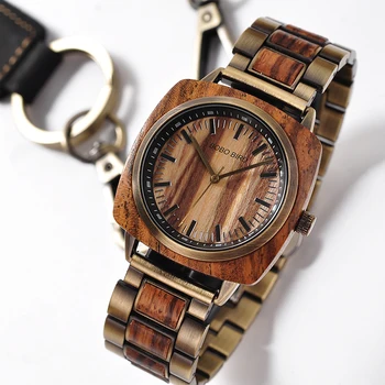 Мужские часы, роскошные часы для мужчин, кварцевые наручные часы, деревянные мужские часы, наручные часы, часы на заказ, Прямая поставка L-T06