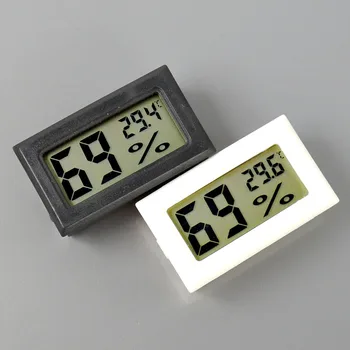 Мини Цифровой ЖК-дисплей, Измеритель температуры и влажности в помещении, Термометр-Гигрометр