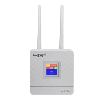 CPE903 LTE Домашний 3G 4G Маршрутизатор Внешние антенны WiFi Модем Беспроводной маршрутизатор CPE С портом RJ45 и слотом для SIM-карты, штепсельная вилка США