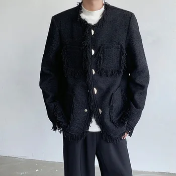 Тканая свободная куртка SuperAen с кисточками Корейского дизайна для женщин, весенне-осеннее модное высококачественное пальто