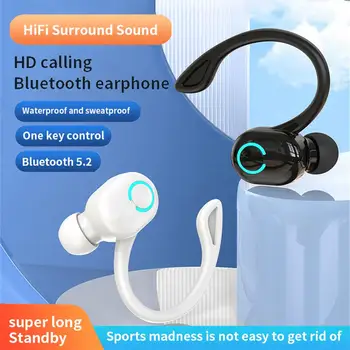 Беспроводные наушники Tws, спортивные наушники-вкладыши, Bluetooth-совместимая мини-гарнитура громкой связи 5.2 с микрофоном для смартфона