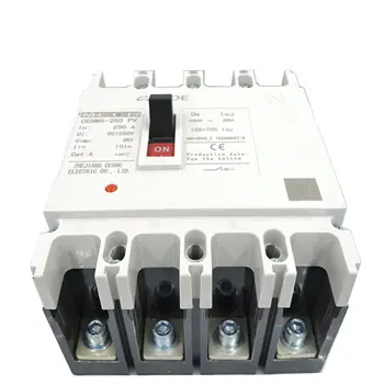 Автоматический выключатель MCCB с формованным корпусом постоянного тока 4P 1000V солнечный автоматический выключатель постоянного тока CENM5-250 250A 200A 100A ect для солнечной системы PV