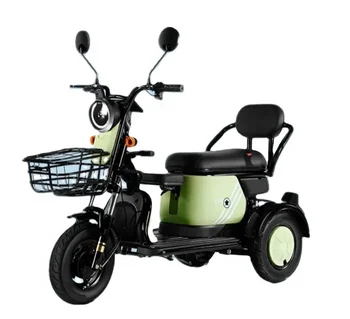 2023 Китай красочный дешевый 1000 Вт кофейный электрический велосипед для взрослых e scooter трехколесные велосипеды с тремя колесами горячая продажа для 2 пассажиров
