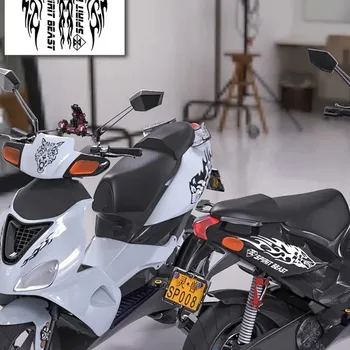 1 Комплект Аксессуаров для наклеек на мотоцикл, водонепроницаемые Универсальные наклейки для мотокросса, светоотражающие