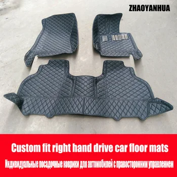 ZHAOYANHUA автомобильные коврики с правым рулем для Lexus CT200h GS ES250/350/300h RX270/350/450 H GX460h LX570 LS NX 6D автомобильные-styli