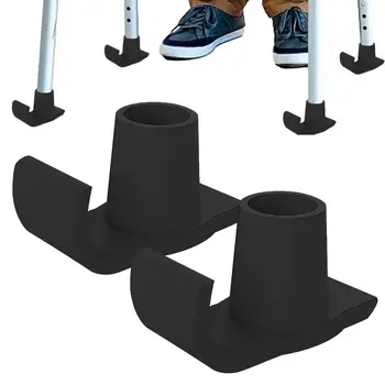 Аксессуары для ходунков Walker Glides, 2 штуки, прочные резиновые аксессуары для катания на лыжах для людей с ограниченной подвижностью для дома в помещении