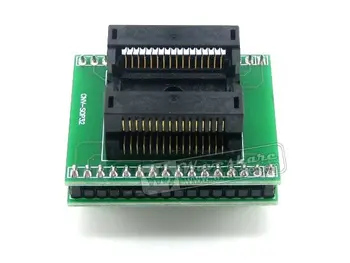 SO32 SOIC32 SOP32 -DIP32 (A) 652D032221X Тестовый адаптер для программирования микросхем wells IC-разъем с шагом 1,27 мм и шириной 7,55 мм