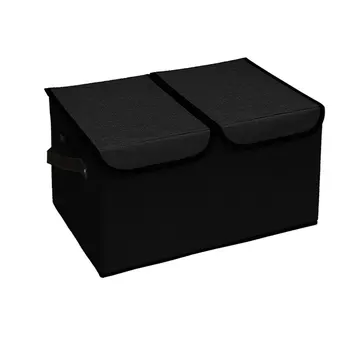 Коробка для отделки одежды из Хлопчатобумажной и льняной ткани с двойным Покрытием, Складная Коробка для хранения Jul979