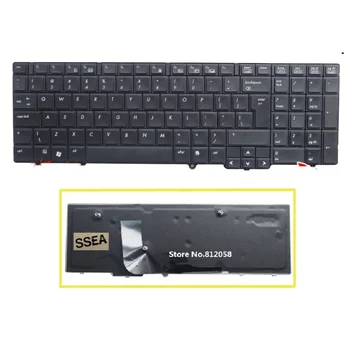 Новая английская клавиатура для ноутбука без трекпоинта для HP EliteBook 8540 8540P 8540W
