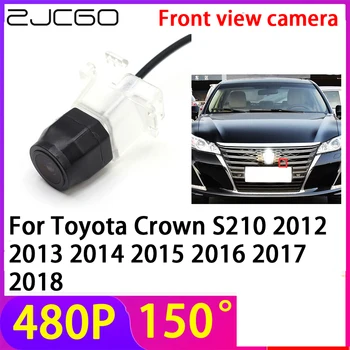 Камера заднего вида с логотипом ZJCGO 480P 150 °, Водонепроницаемая для Toyota Crown S210 2012 2013 2014 2015 2016 2017 2018