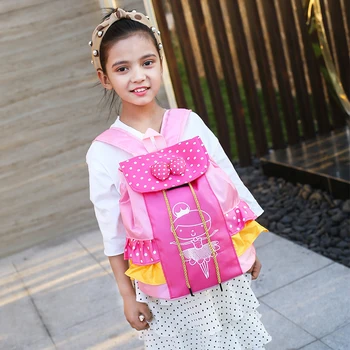 Милый Рюкзак для девочек, балетная танцевальная сумка для девочек, детская танцевальная сумка для девочек, холщовые сумки-пачки, детская Балерина, танцевальная сумка