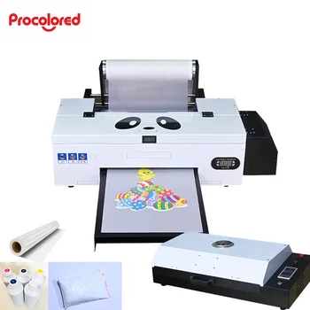 Печатная машина для принтера dtf ПЭТ-пленки для футболки с переносом oric A3 L1800 wims преобразуется в dtf-принтер и систему сушки шейкеров