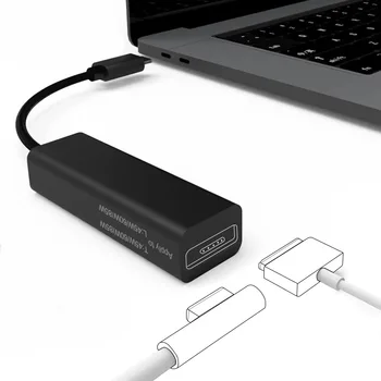 USB-конвертер, адаптер для зарядки Type C, для устройств Magsafe 1 и 2, совместимый с Macbook Pro/Air