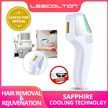 Лазерный эпилятор Lescolton Sapphire Cool Hair Removal для женщин и мужчин Устройства для домашнего использования IPL Фотоэпилятор Depilator Прямая поставка