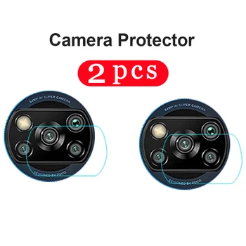 2/1 шт. для xiaomi poco C3 X3 M3 Пленка для объектива камеры xiaomi poco X2 M2 F2 pro Защита камеры из Закаленного Стекла для защиты экрана телефона
