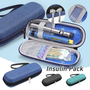 Диабетический карманный чехол для таблеток, сумка для охлаждения инсулина, Портативный водонепроницаемый дорожный чехол, термоизолированный охладитель без геля