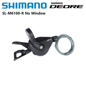 Shimano DEOER Series SL-M6100/M6100 Spec EV Правый 12-Ступенчатый Рычаг Переключения Передач Для Езды На горном Велосипеде Оригинальные Запчасти