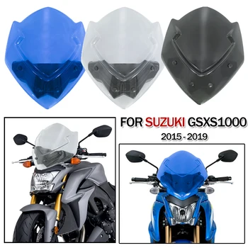 Ветровое стекло мотоцикла, Ветровые дефлекторы, протектор с монтажным кронштейном для Suzuki GSXS1000 GSX S 1000 2016-2021