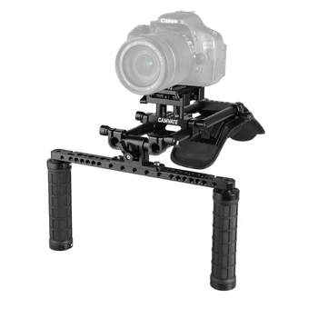 Плечевое крепление CAMVATE С QR-пластиной Manfrotto и системой поддержки 15-мм рельсовых блоков Для видеокамеры DV/HDSLR-камеры