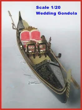 Модель NIDALE Venice Luxury Cruise Ship Масштаб 1/20 Наборы моделей свадебных яхт Gentola Руководства по эксплуатации на английском языке