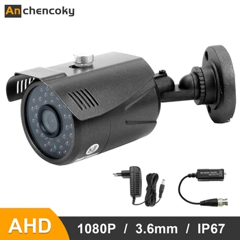 Anchencoky HD Камера 720P 1080P Аналогового видеонаблюдения Высокой четкости Инфракрасного ночного видения CCTV Bullet 2mp Hd для Видеодомофона