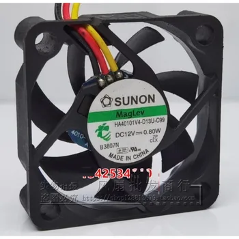 Новый Вентилятор процессора для SUNON HA40101V4-D13U-C99 12 В 0,80 Вт 4 см 4010 Супер Бесшумный Вентилятор Охлаждения 40*40*10 мм