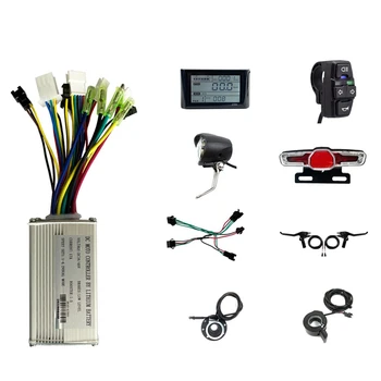 S900 ЖК-дисплей с панелью управления для электрического велосипеда, скутера, бесщеточный контроллер, комплект 17A, водонепроницаемый контроллер с подсветкой для электровелосипеда