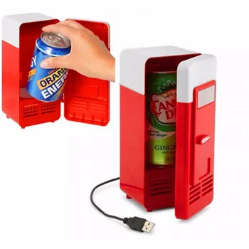 Высококачественный Мини-USB-холодильник, офисный кулер, охладитель для банок с напитками, Портативный холодильник, USB-гаджет для ноутбука для ПК