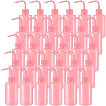 30 Шт 250 Мл Розовая Бутылочка для мытья Татуировок, Бутылочка для полива Суккулентов, Бутылка для Разбрызгивания воды