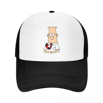 Новая Классическая кепка Dil-bert, бейсболка с защелкивающейся спинкой, черная кепка дальнобойщика, женская, пляжная, мужская