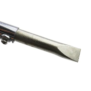 Сварочная головка с медным наконечником для электрического паяльника, металлический канальный буквенный инструмент, 1 шт.
