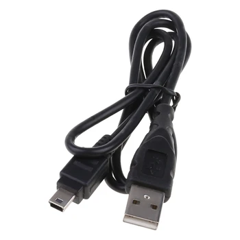 кабель Mini USB 0,8 м/2,6 f, 28AWG Кабель USB 2,0 USB Mini B Зарядный Шнур 5 Pin для MP3 MP4 плеера Автомобильный Видеорегистратор GPS Цифровая камера