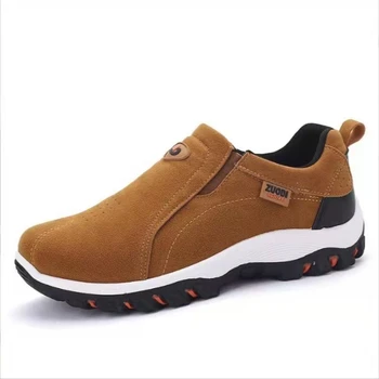 2023 Новая Повседневная обувь Мужские Кроссовки Уличная обувь для прогулок Лоферы Мужская Удобная Обувь Мужская обувь Легкая Плюс Размер 50
